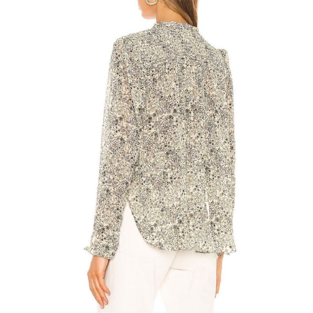 🎉3X HOST PICK🎉Free People Floral Print Lela Blouse - Picture 3 of 10